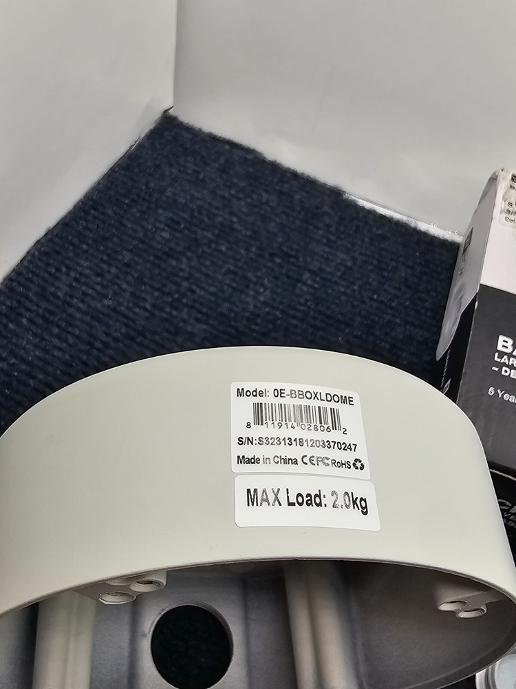 (QTY 3) W Box 0E-BBOXLDOME Large Eyeball Camera Back Box