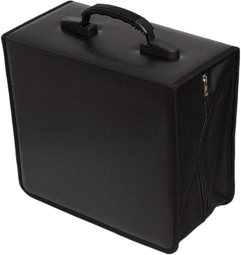 Disc CD DVD Bluray Storage Holder Solution 1 Set Case, Black