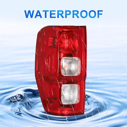 Tail Light Assembly Compatible With 2019-2023 Ford Ranger Left Side Halogen