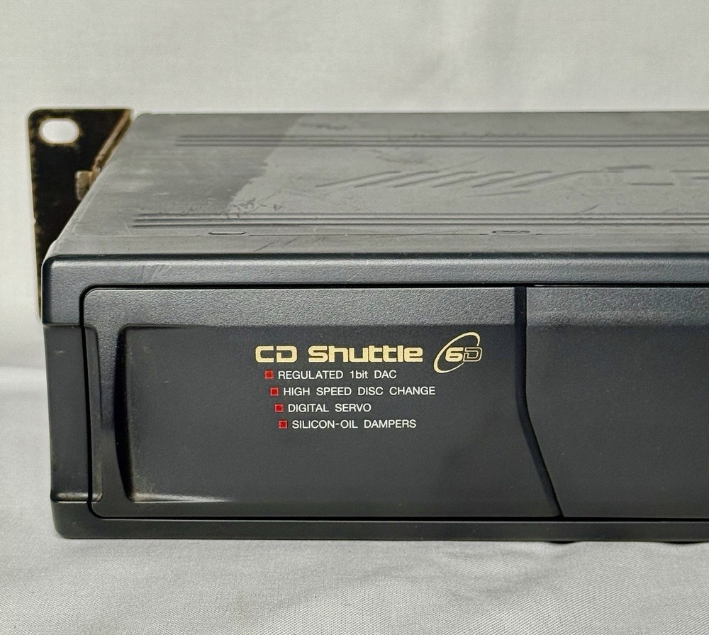 ALPINE CD Shuttle 6D Compact Disc Changer CHM-S630 1999 W CD Cassette Untested
