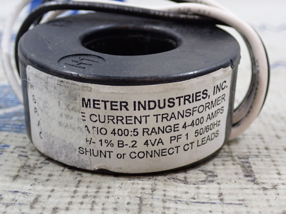 National Meter Industries LX400 400:5 4-400 Amp Solid Core Current Transformer