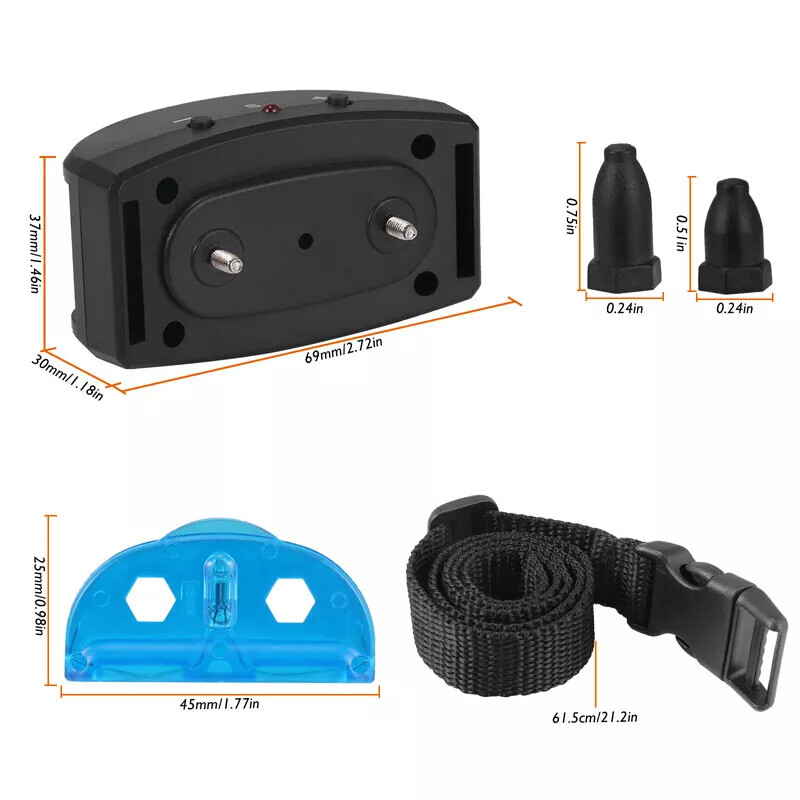 Automatic Anti Bark barking Device Small Medium Large Dog Shock Training Collar