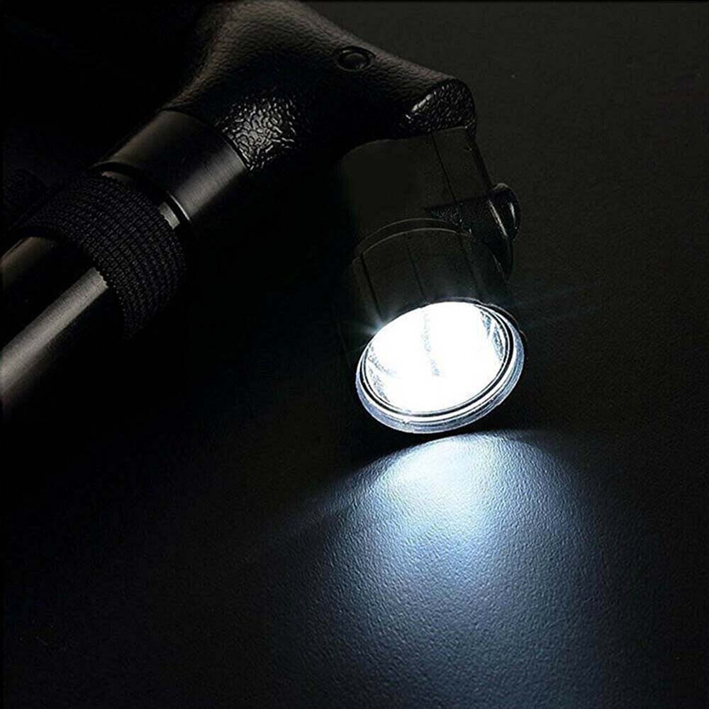 Folding Cane with LED Light - Foldable Support for Middle-Aged Walking Needs