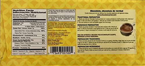 Chocolate Cortes Sweet Chocolate 7 oz