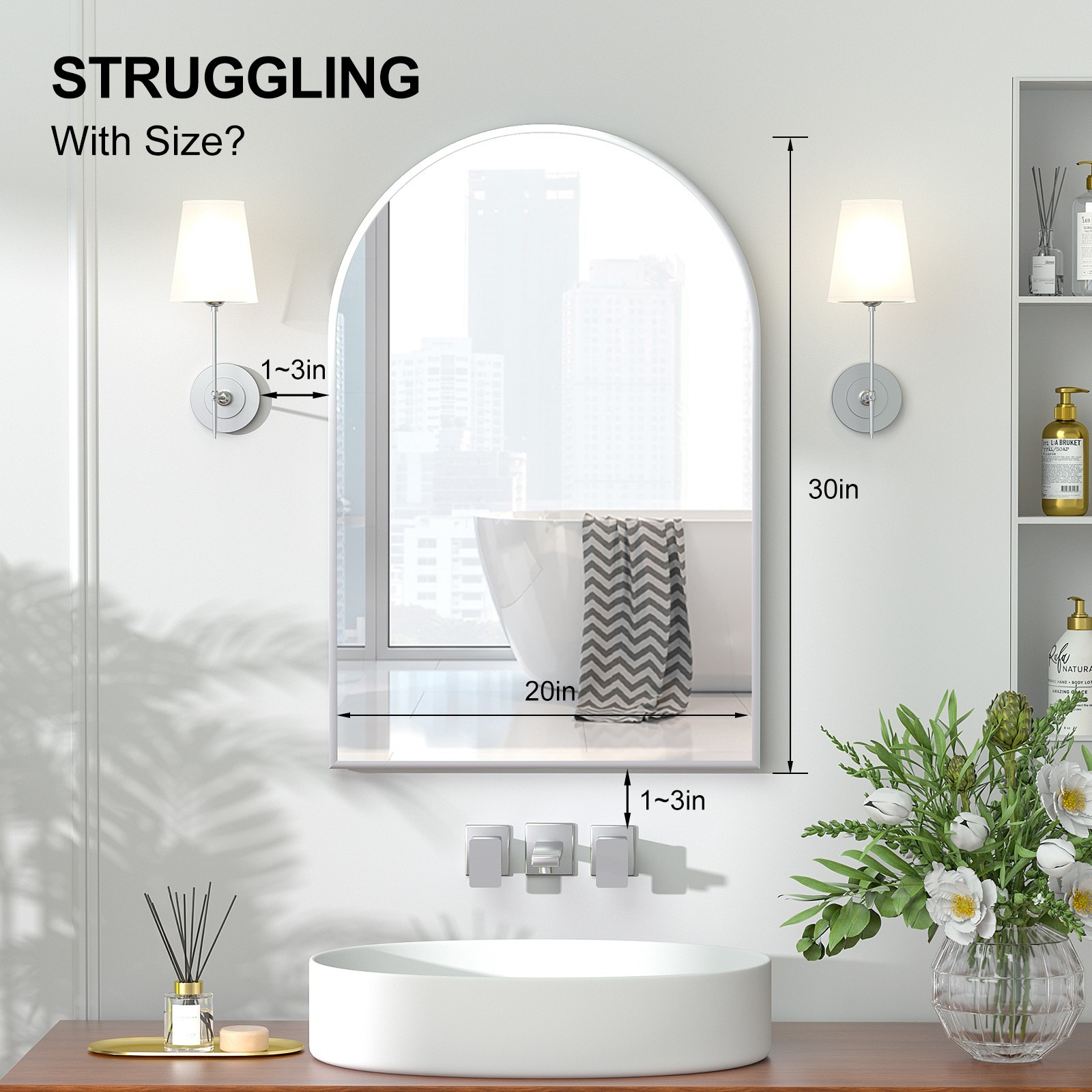 Bathroom Recessed Medicine Cabinet Brushed Nickel Medicine Cabinet with Mirror