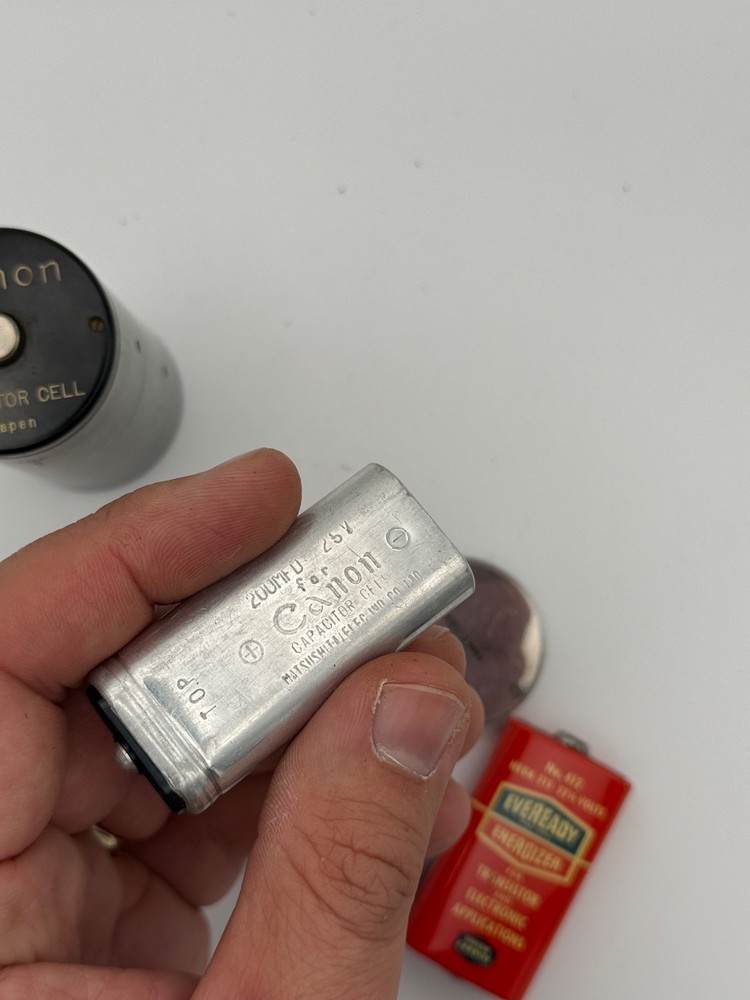 Canon Capacitor Cell Full Setup