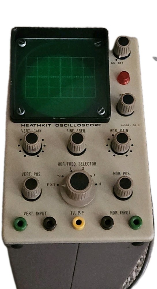 Heathkit Oscilloscope OS-2 European Plug Untested
