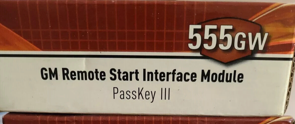 Directed Electronics 555GW GM Remote Start Interface Module Passkey III