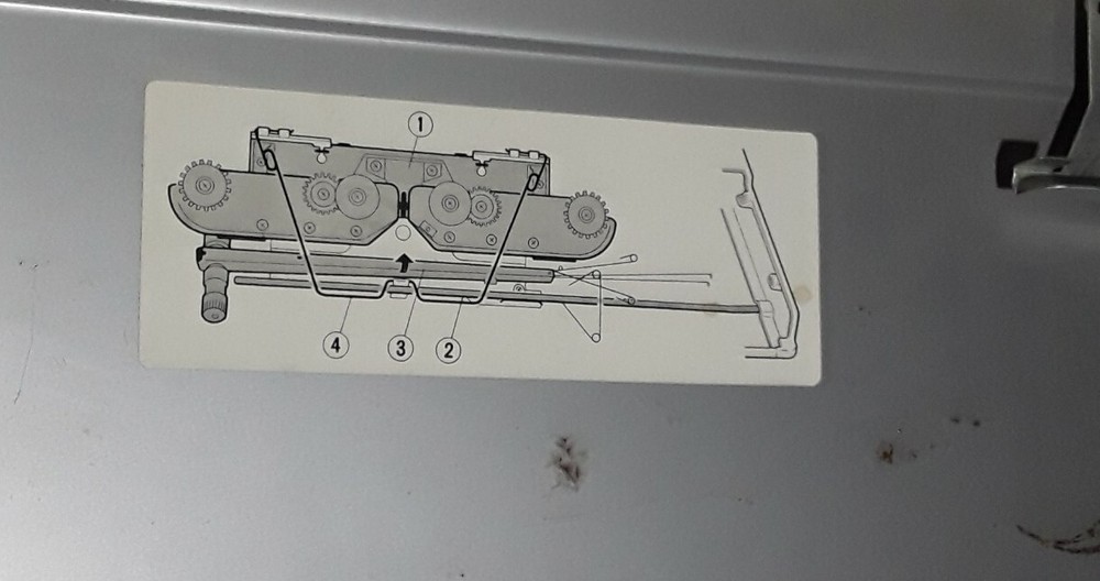 Studio Mod 580 Lid Cover ONLY Replacement Part for Knitting Machine