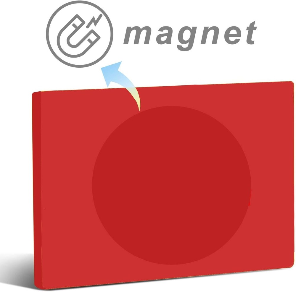 YeeBeny Mailbox Flag with Bright Red Background - Outgoing Mail Rectangle