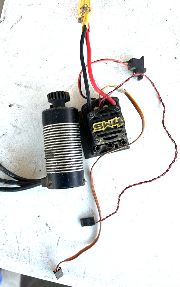 brushless motor and castle sw4 esc