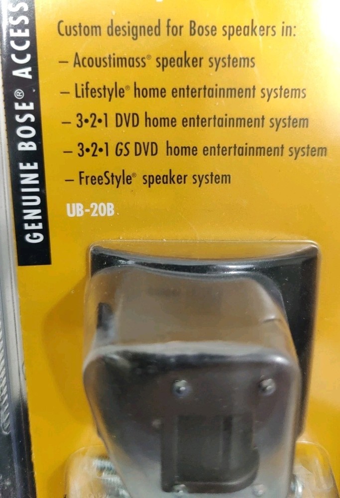 BOSE Wall Ceiling Bracket, Speakers Sound System UB-20B New & Sealed