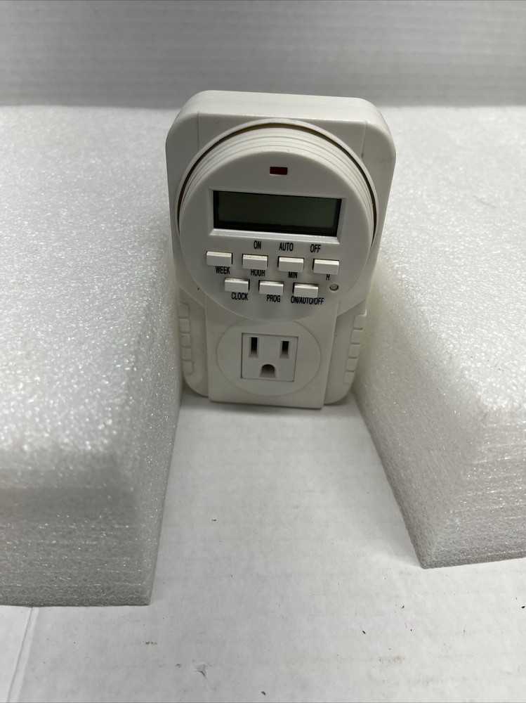 Digital Indoor Timer Electrical 7 Days With LCD Display NCC Model 28449