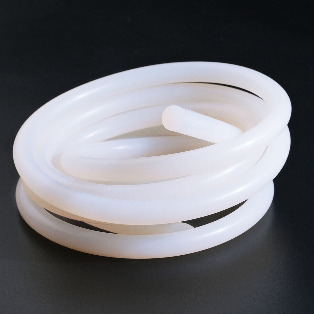 Silicone Solid Rubber Sealing Strip Round Bar Rods Ø1-30mm High Temp Waterproof