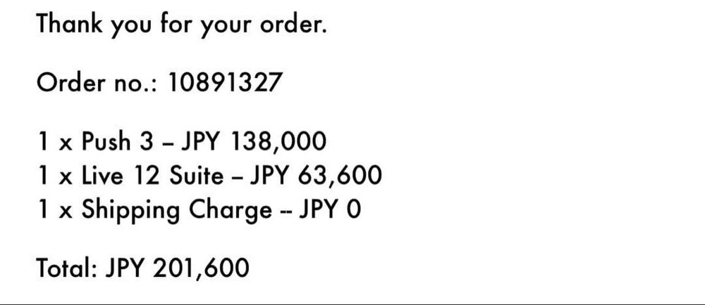 Ableton Push 3 Controller Version MIDI Pad Controller Live 12 Suite Bundle Mint