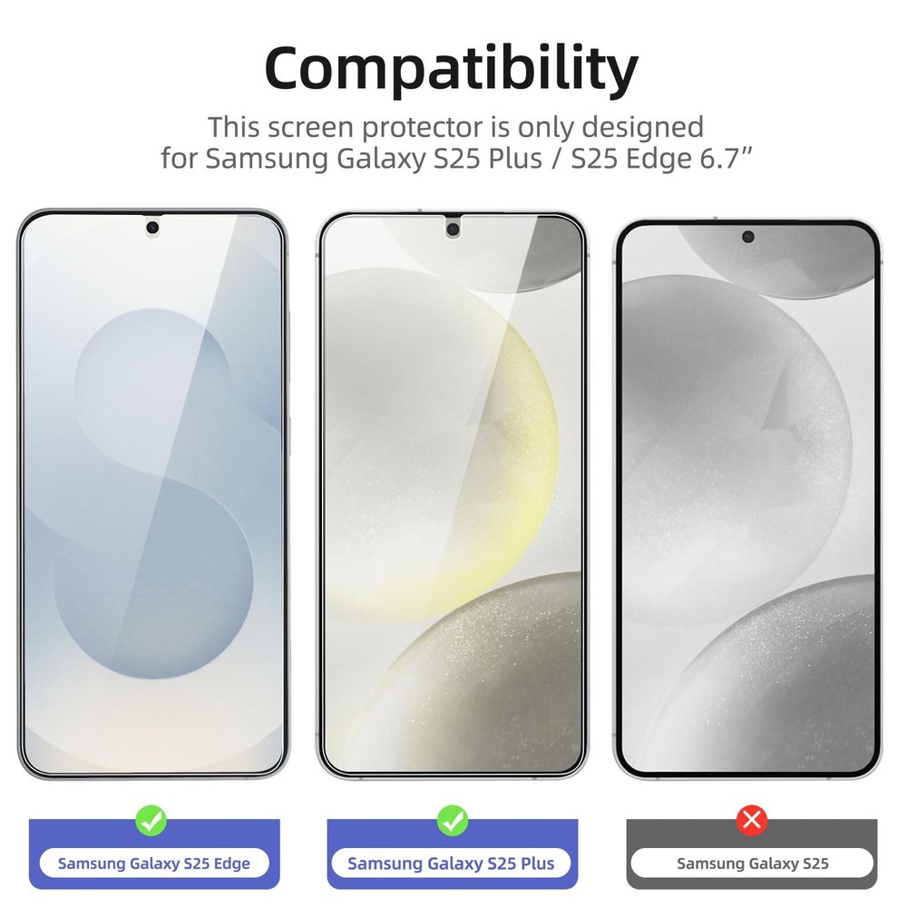 NEW'C 3 Pack Designed for Samsung Galax