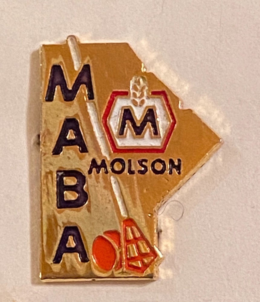 CANADA BEER PINS - MOLSON  MABA BEER PIN