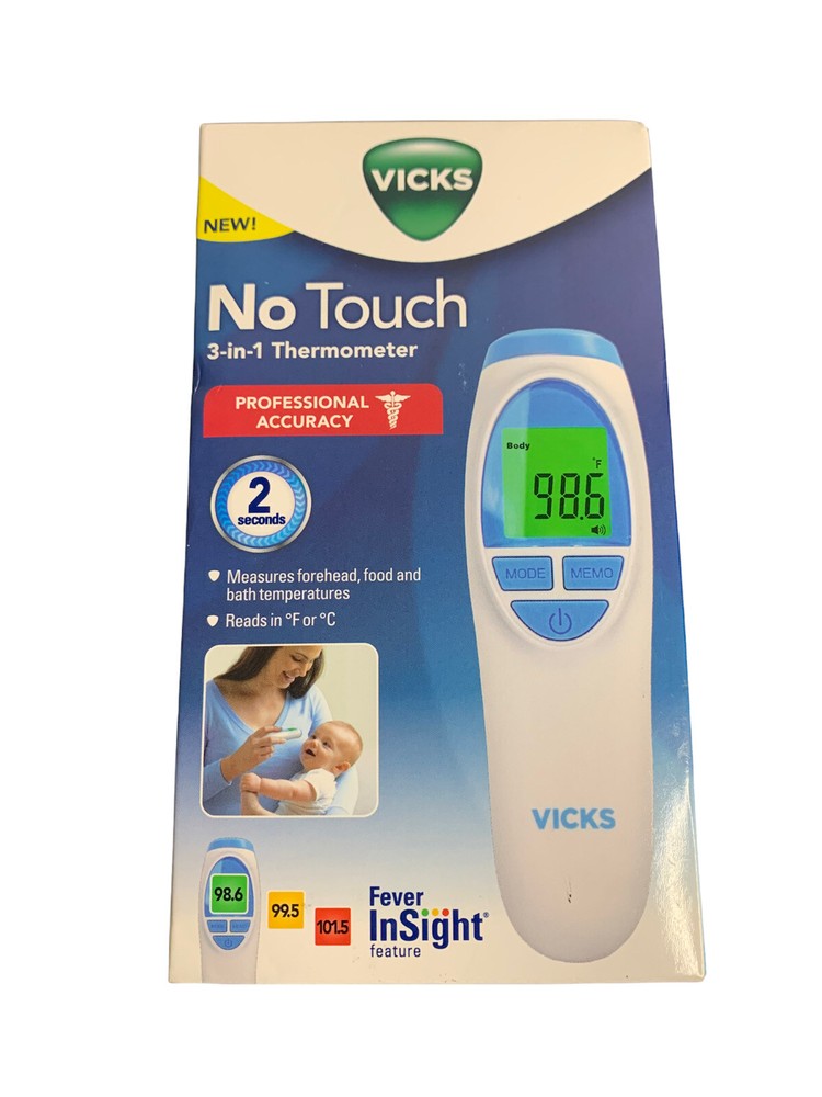 Vicks Forehead No Touch 3-in-1 Thermometer