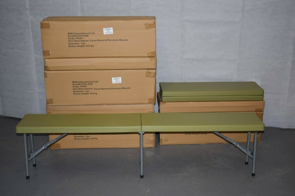 British Army - Military - MOD -  Folding Bench Current Issue