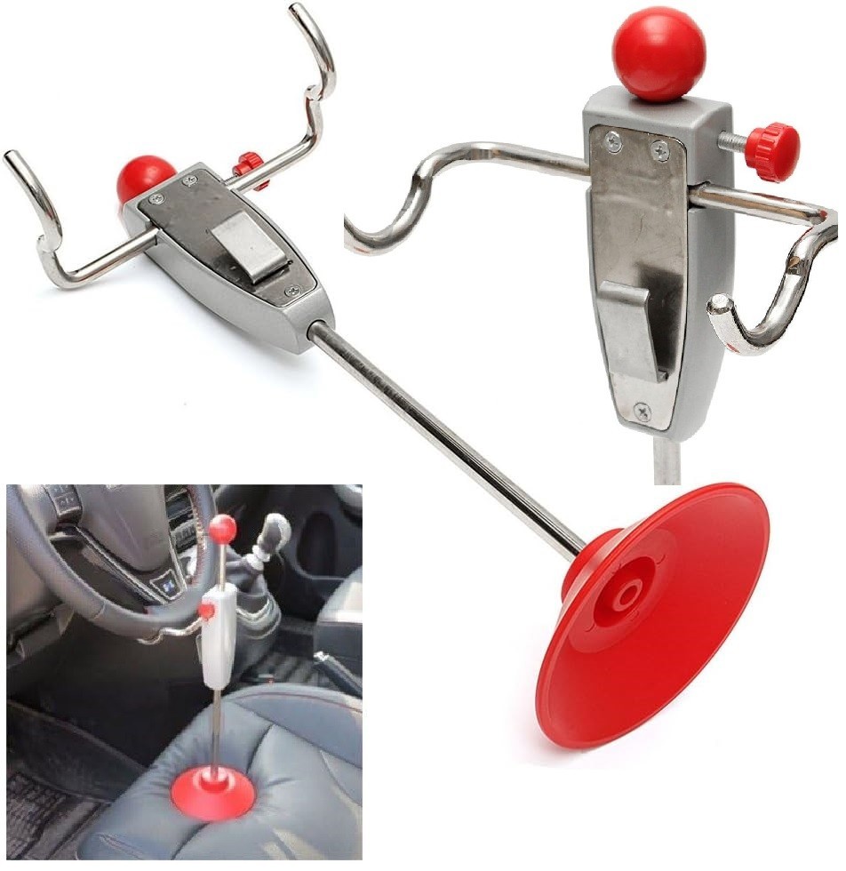 Steering Wheel Holder Alignment Adjustable Steering Wheel Lock Tool Car Truck