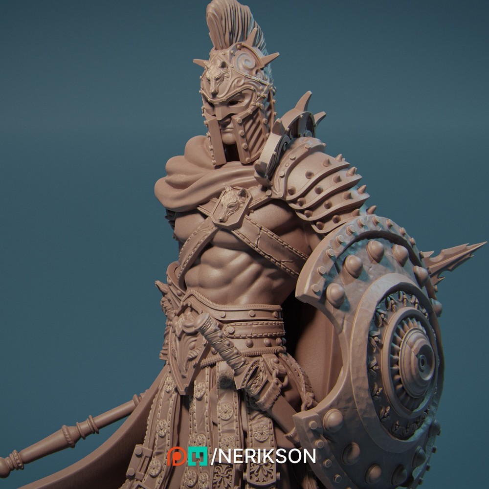 Ares by Nerikson | Diorama | D&D | DnD | Print on Demand