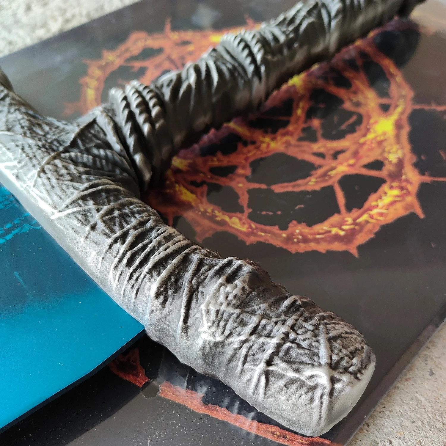 48 Inch All Metal Dark Moon Greatsword Carian Ranni's Moonlight Blue Cosplay Swo