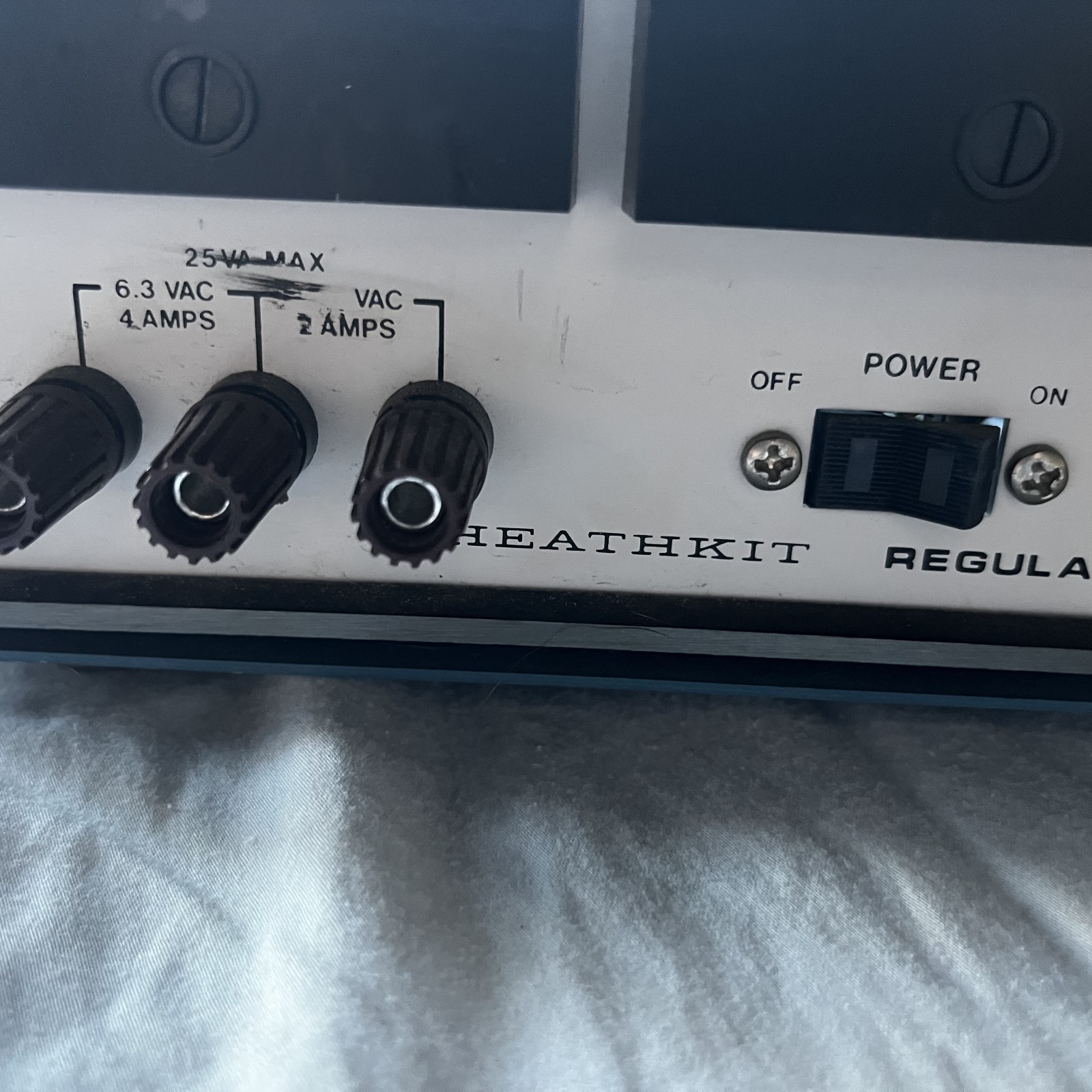 Vintage Heath Tube Regulated HV Power Supply IP-2717A High Voltage