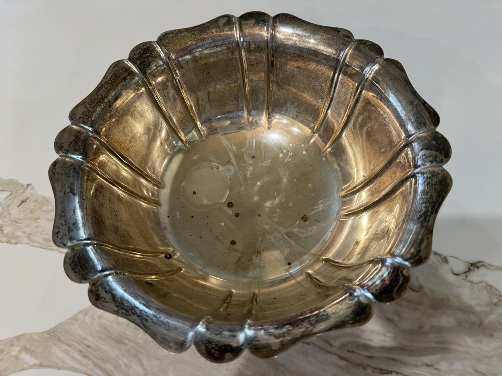 Pilgrim Silver Plated Serving Bowl