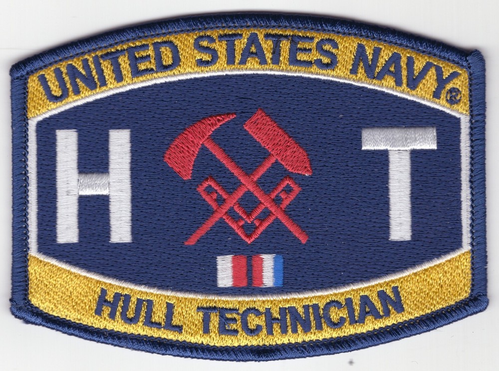 Engineering Rating Patch Hull Technician Navy Patch