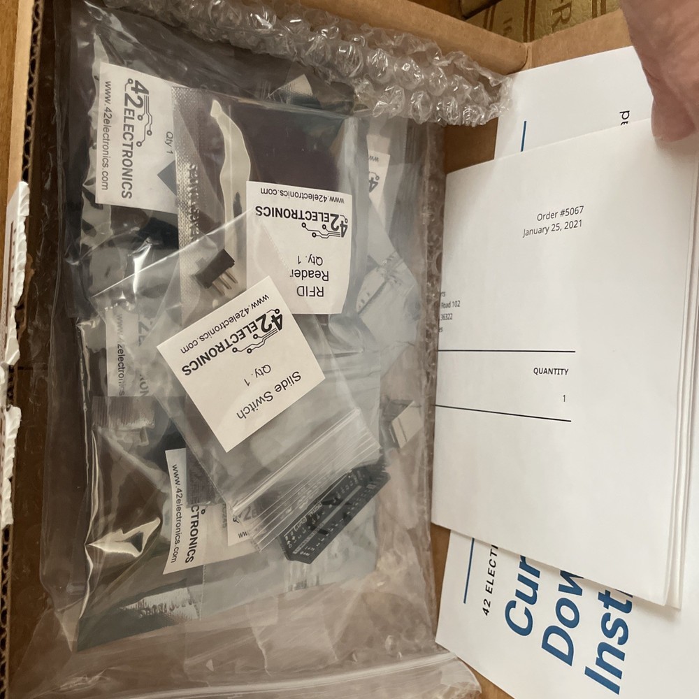 Open Box 42 Electronics Intro To Robotics Programing Raspberry Pie Level A B C D