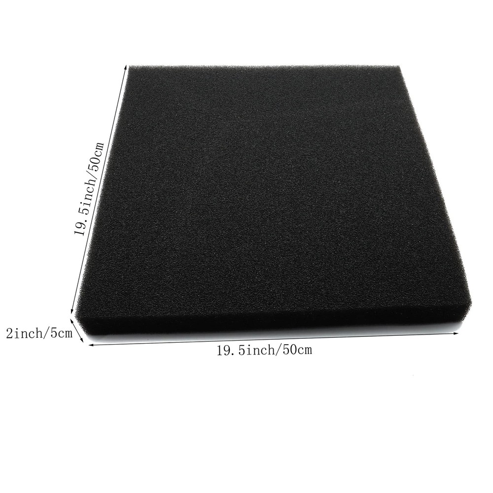 Aquarium Filter Sponge, Biological and Mechanical Sponge Filter Pad for Fish ...