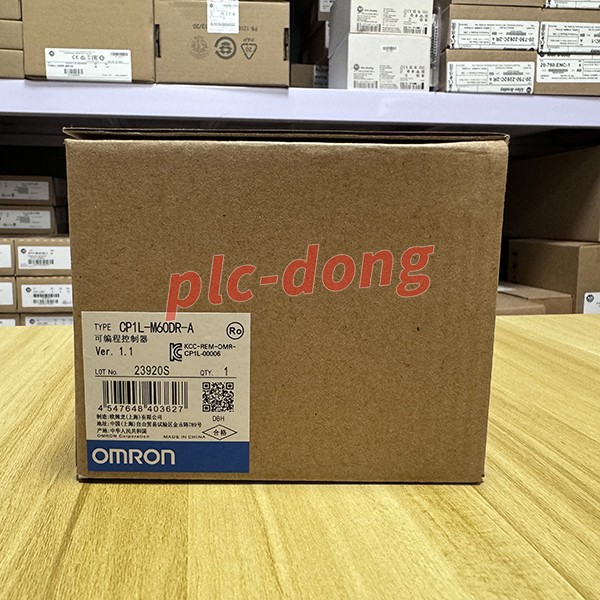 Brand New 100-240V AC OMRON CP1L-M60DR-A 10K Step PLC Controller