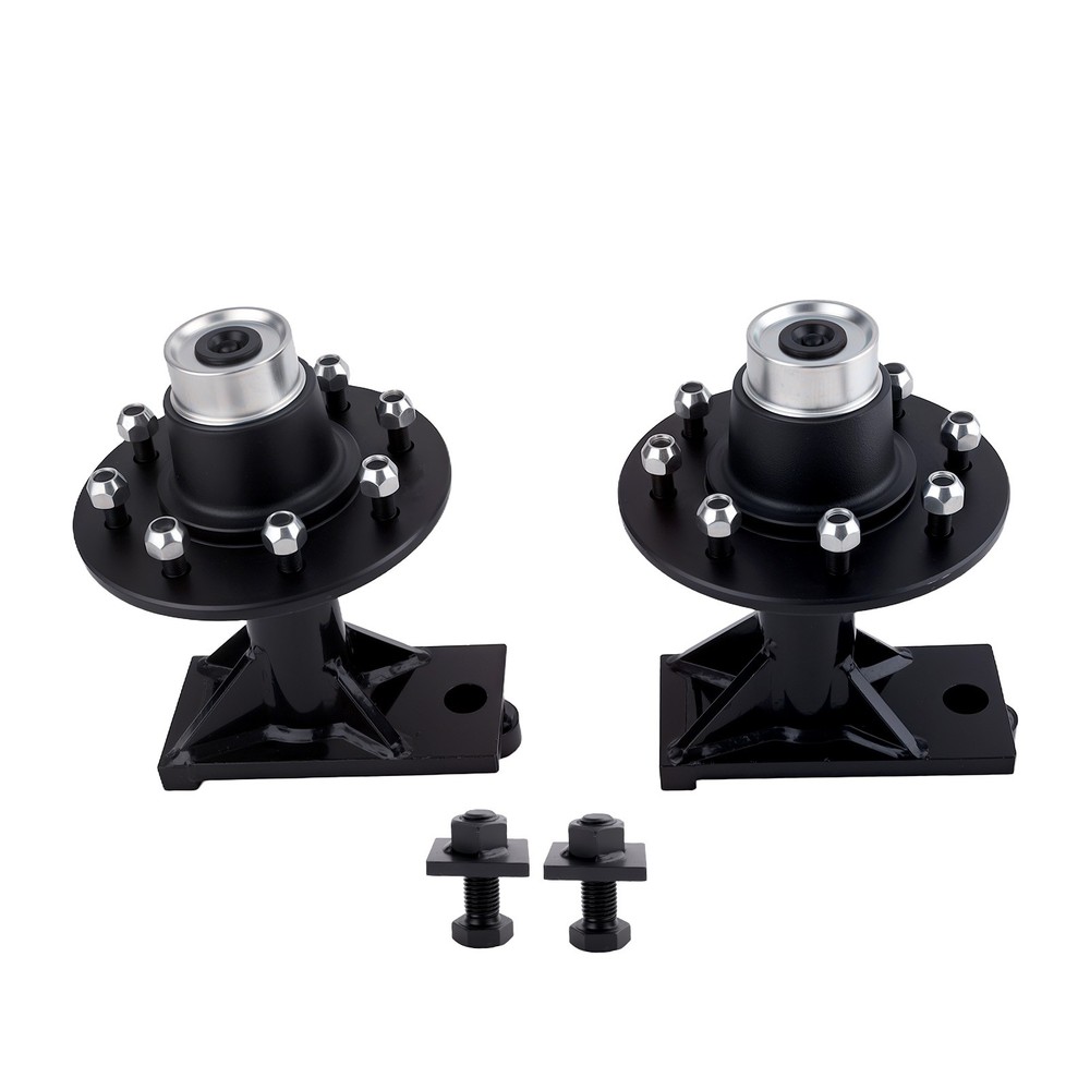 Container Wheel Assembly Kit for 8x6.5 Bolt Pattern Spindle Hub Set #42 Pair