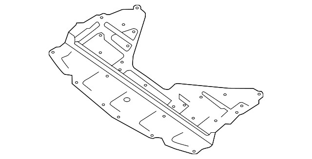 Genuine Nissan Splash Shield 758924BA0A