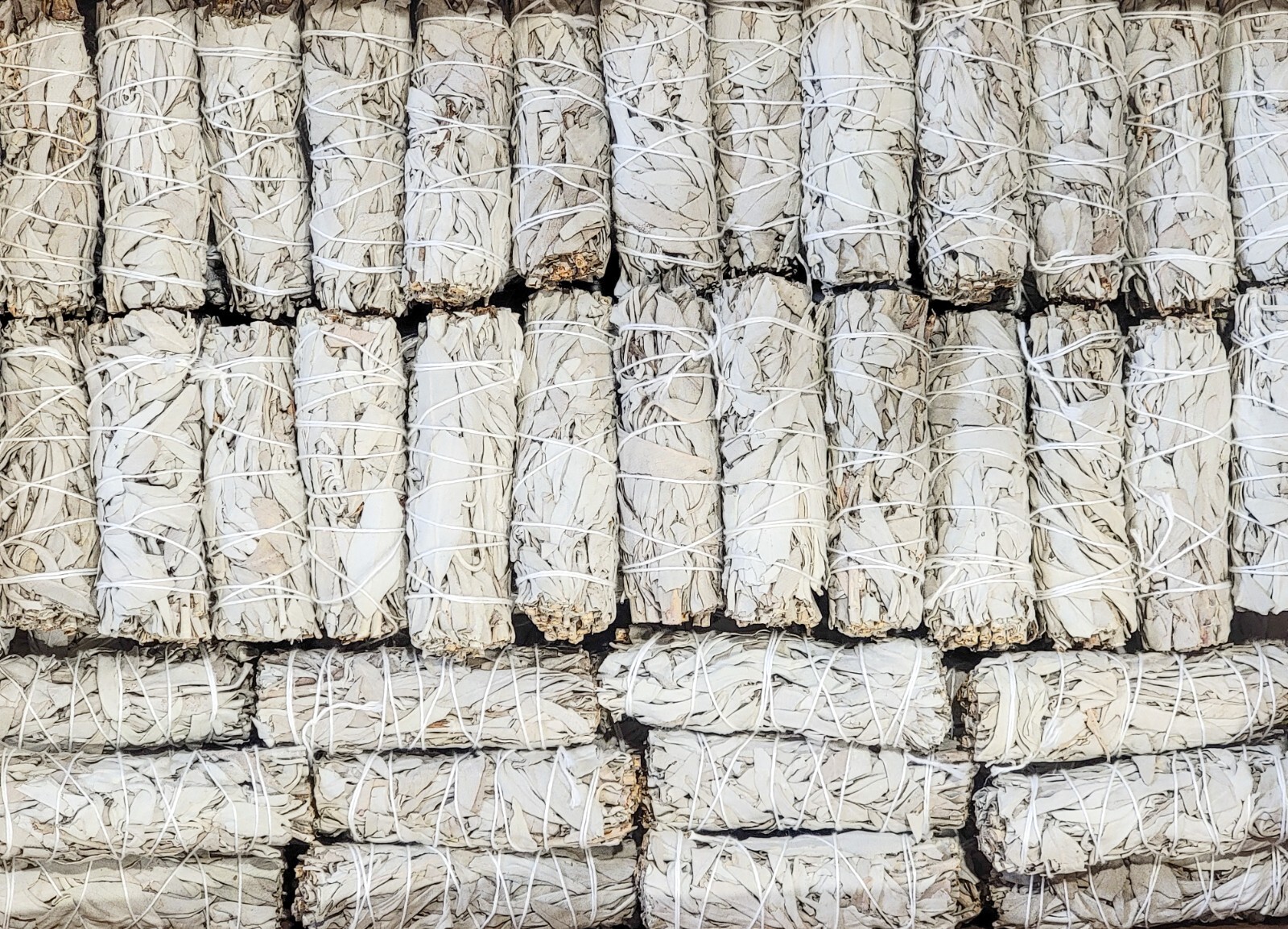 6 pk White Sage Smudge 4 inch Stick for Smudging, House Cleansing - Free Ship!!