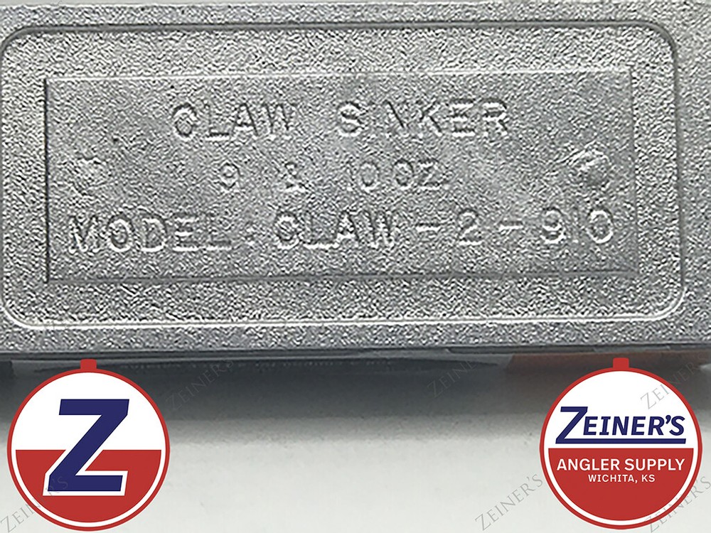 3274 New Do It Claw Sinker Mold - 2 Cavity 9, 10 oz