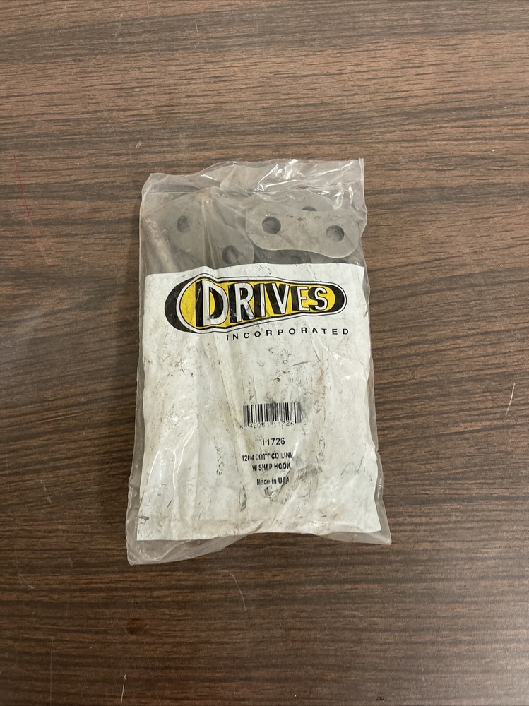 Drives 11726. 120-4 Cottered Connecting Link w/ Shep Hook