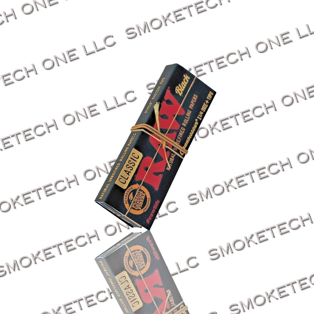 RAW Black Connoisseur 1 1/4 size