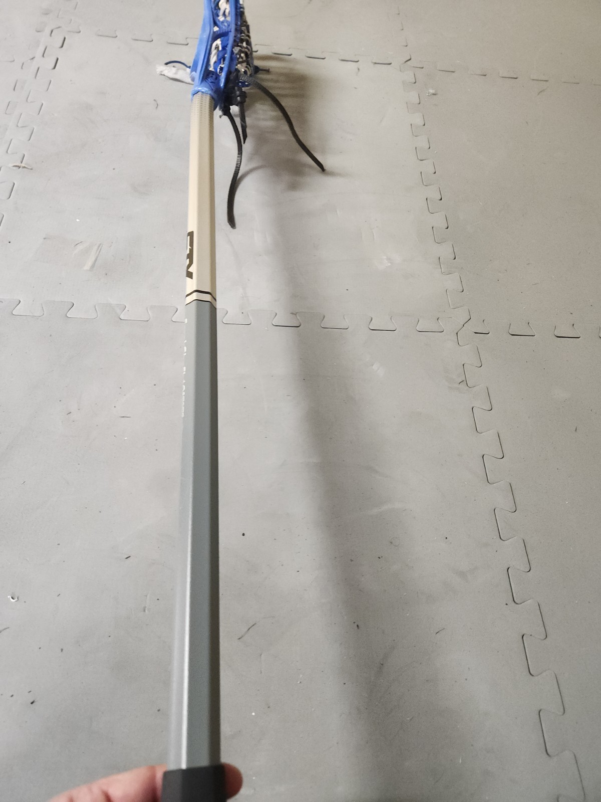 Rare Stx OG K18 Lacrosse Head Excellent Condition On A New Mens 7075 CrankShaft