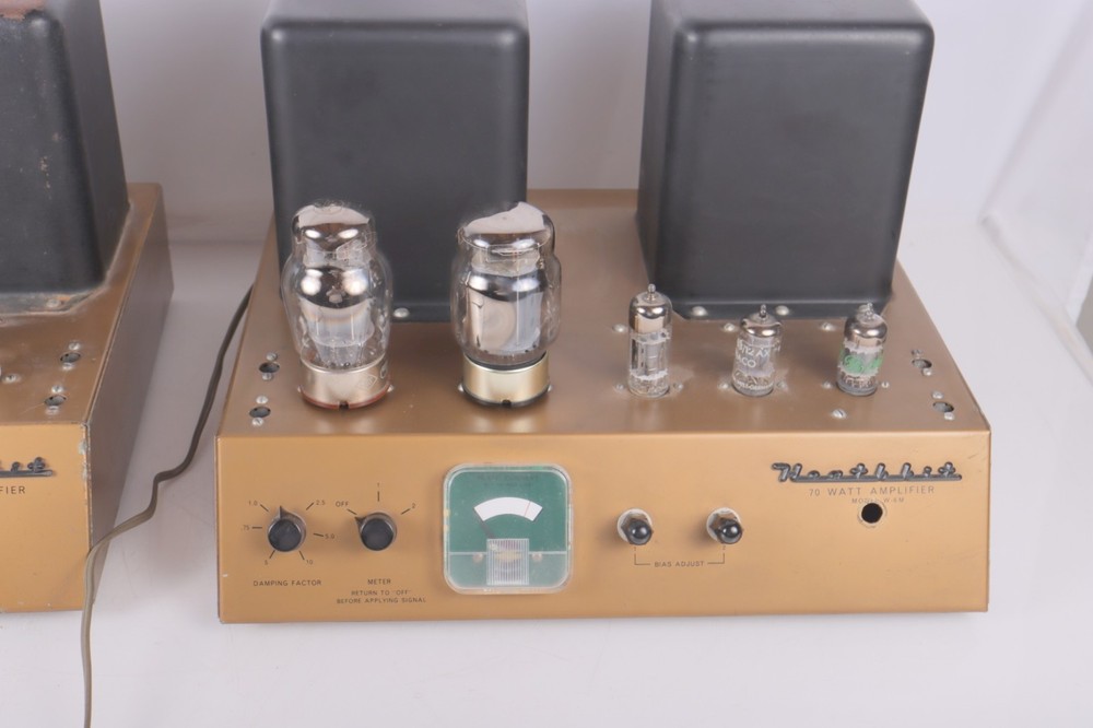 Heathkit W-6M Pair Mono Block Amplifiers