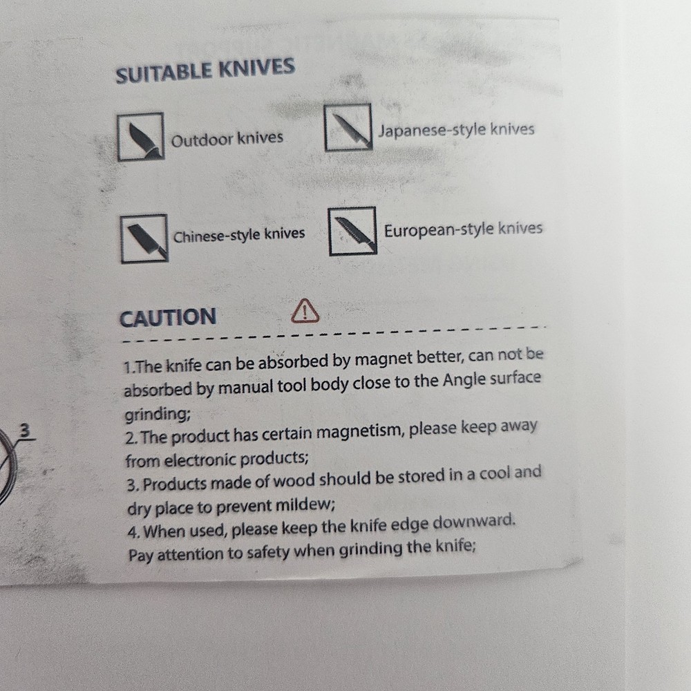 Rolling Knife Sharpener Ergonomic Handle Tool Diamond & Ceramic Grinding Wheels