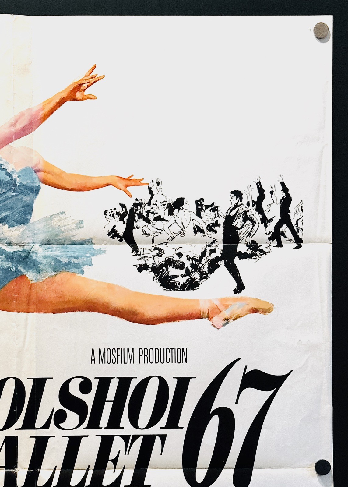 Bolshoi Ballet 67 (R-1973) Original One Sheet Movie Poster – Good **Musical**