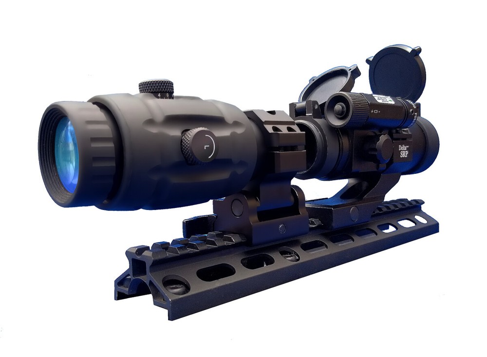 Red Dot reflex Scope with Flip to Side Magnifier Combo - Aimpro Rifle Scope