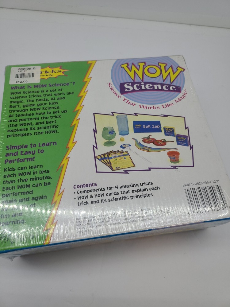 WOW Science Mind Over Matter Magic Sealed NEW