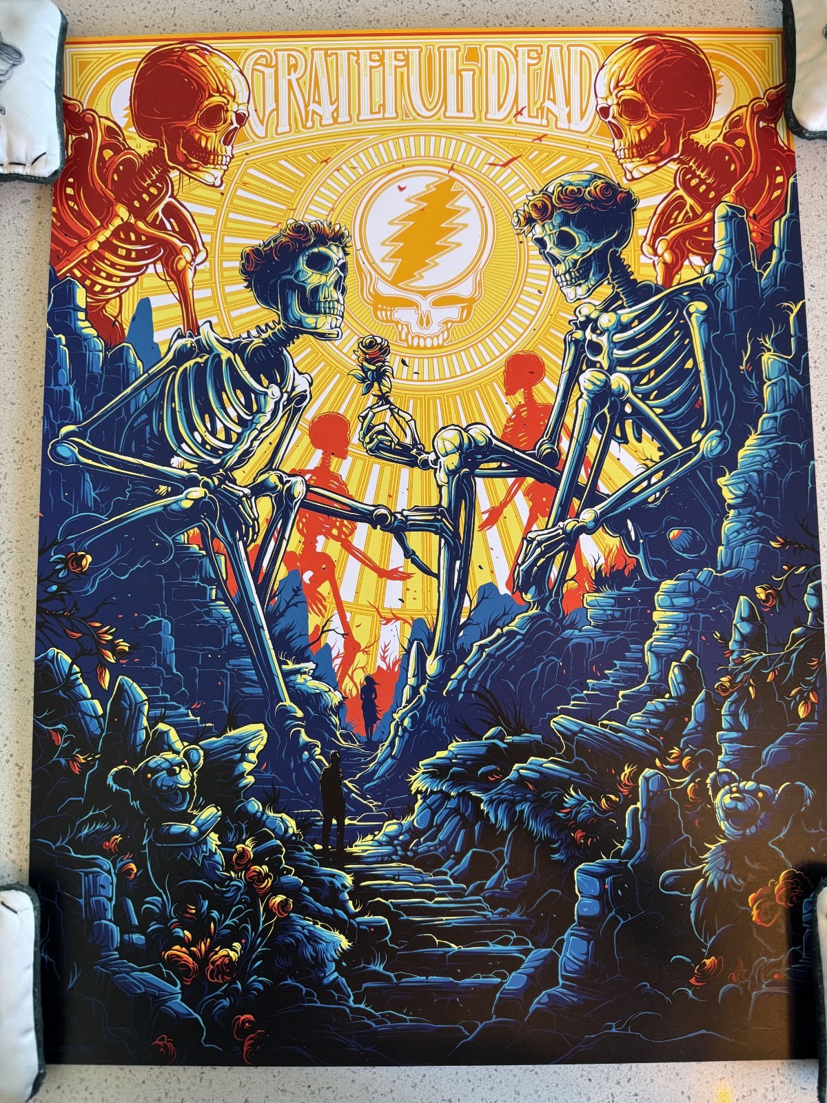 Grateful Dead - Mumford - SOLD OUT Poster Official #/150 - dead & co jerry weir