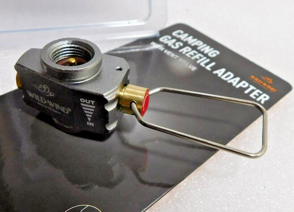 Wild Wind Camping Gas Refill Adapter