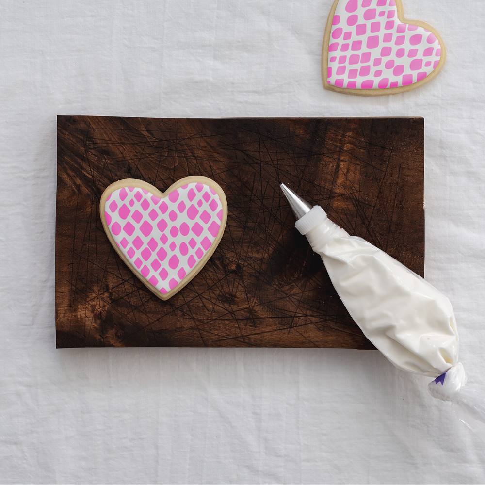 Snakeskin Cookie Stencil - Durable & Reusable Mylar Stencils