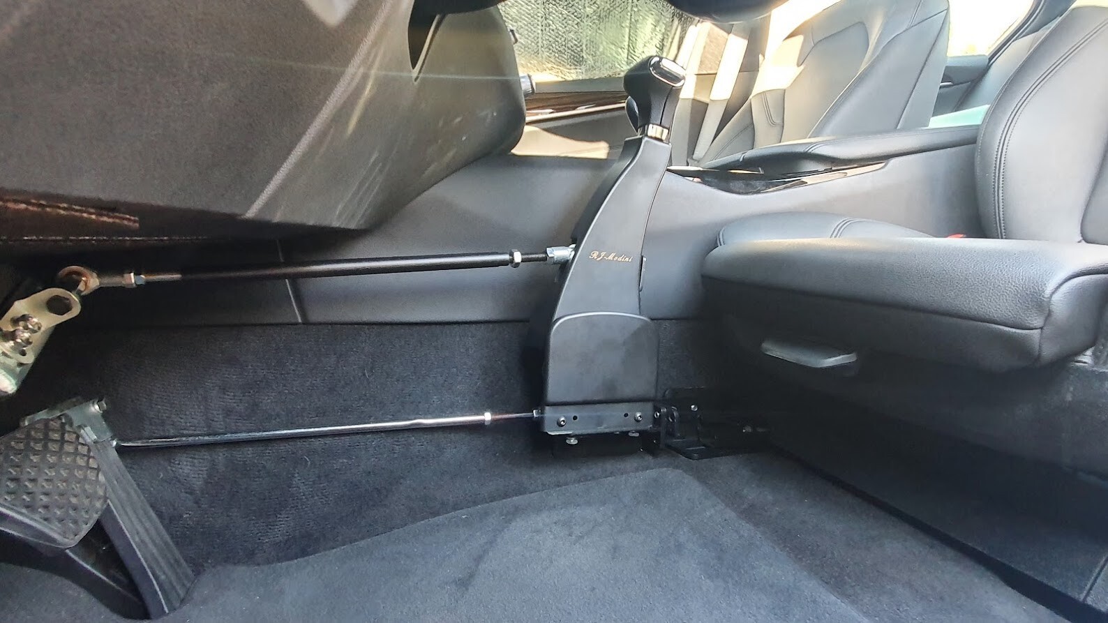 Car hand control A permanent and safe install.For Disabled/Handicap -SCI injured