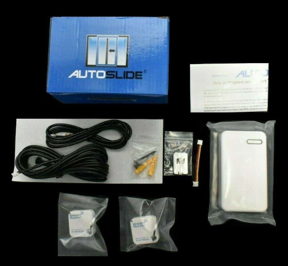 Autoslide iOpen Sensor Tag Set - White