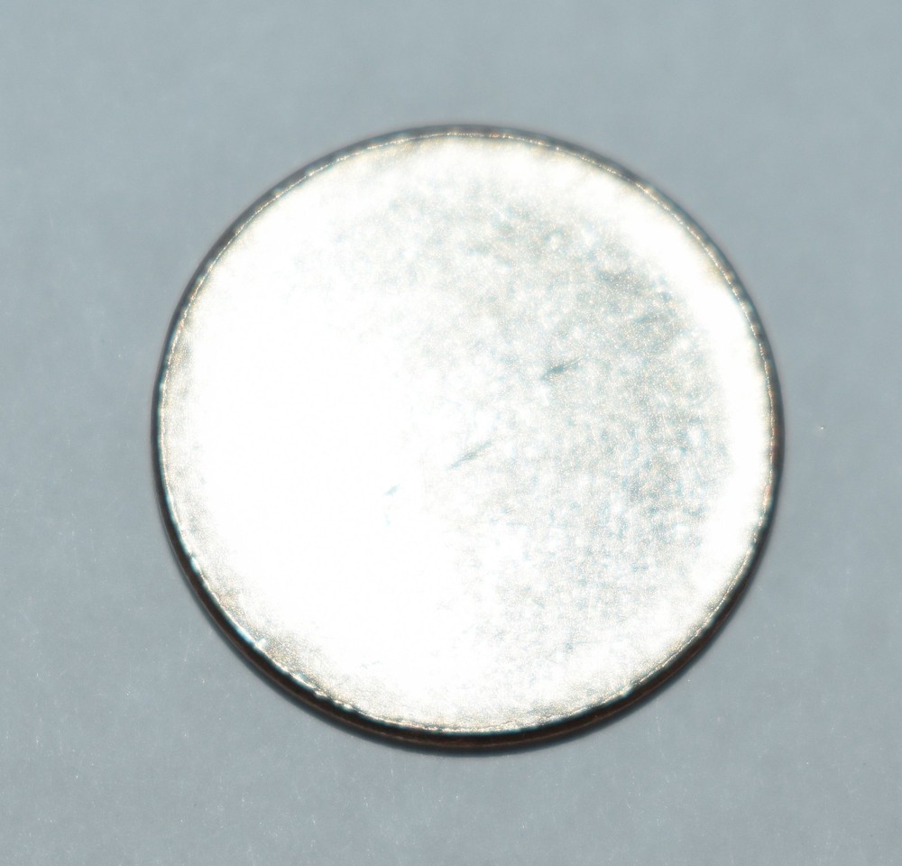 106a. ONE (1) US MINT UNC ROOSEVELT DIME TYPE 2 PLANCHET (WITH RIM), ERROR